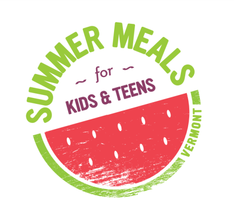 Graphic that says Summer Meals for Kids and Teens