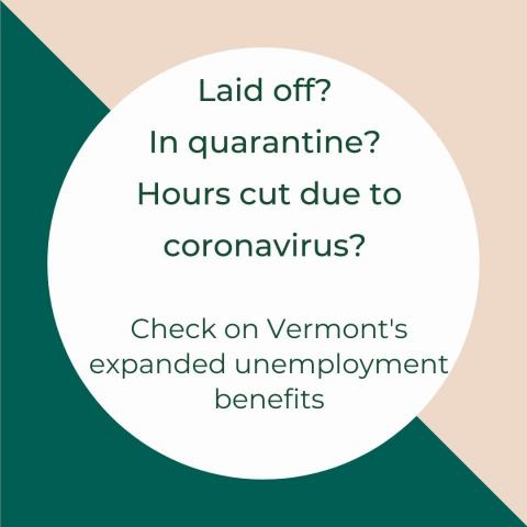 Unemployment Benefits In Response To Covid 19 Coronavirus