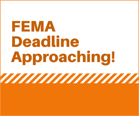 FEMA deadline approaching!