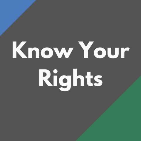 Know your rights